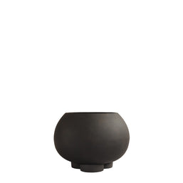 Ghiveci Urchin Negru din Beton 12.5 cm 101 COPENHAGEN