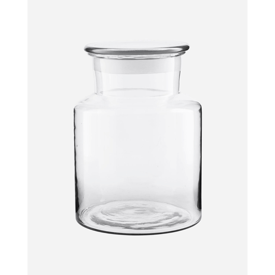 Borcan FARMA din Sticla Transparenta 3 l HOUSE DOCTOR