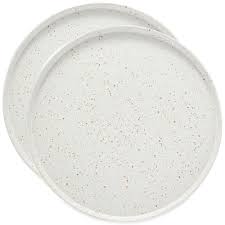 Set 2 Farfurii Inka Albe OYOY