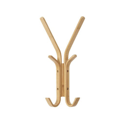 Cuier de Colt Dublu din Bambus