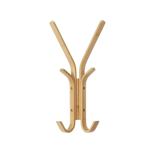 Cuier de Colt Dublu din Bambus