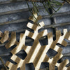 Ornament Fulg de Nea din Metal Auriu HOUSE DOCTOR