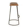 Scaun de Bar Nadira din Piele Maro BIZZOTTO