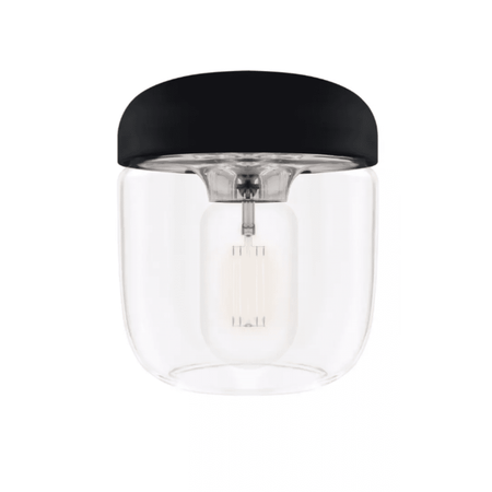 Abajur ACORN din Sticla cu Baza Neagra UMAGE