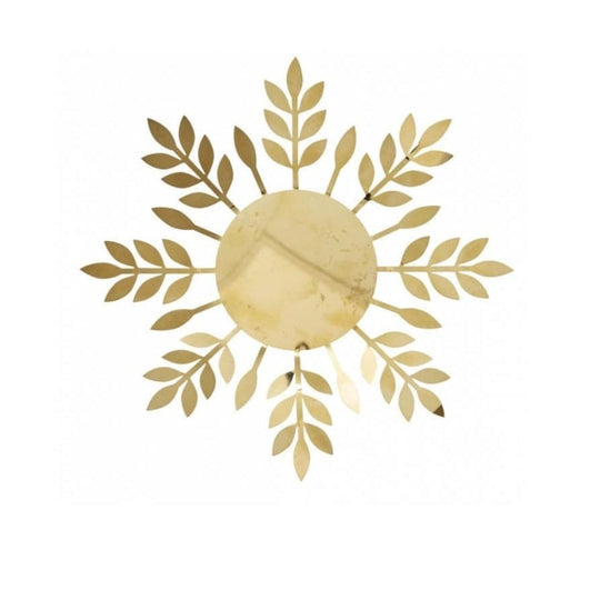 Suport de Lumanare GOLLIE Auriu din Metal NORDAL