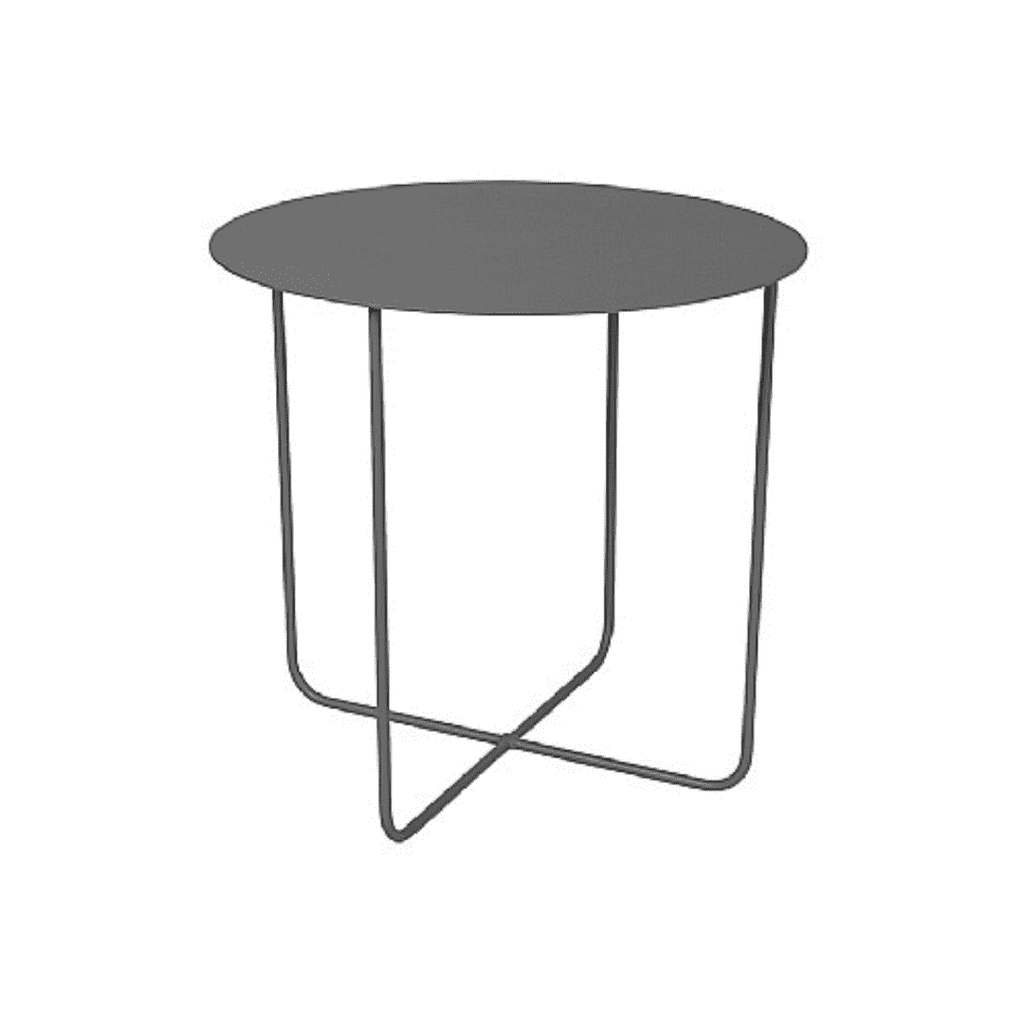 Masuta de Cafea din Metal Vopsit Gri Inchis CIRKEL Broste Copenhagen