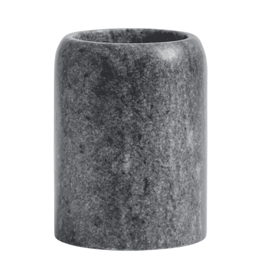 Recipient Marble Negru pentru Periute de Dinti NORDAL