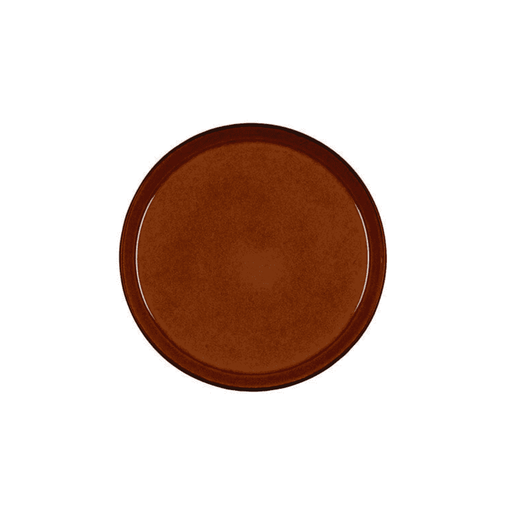 Farfurie din Ceramica BLACK AMBER (dia 27 cm) BITZ