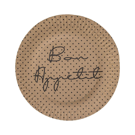 Farfurie Hartie Bon Appetit (Set 8 bucati)