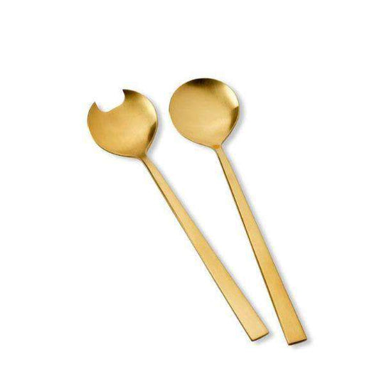 Set pentru Servit Salata din Alama