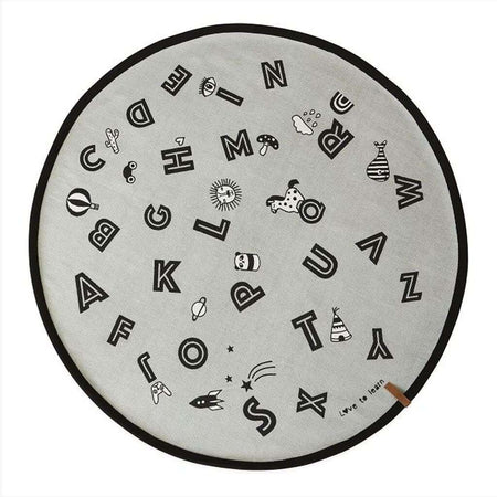 Covor Rotund The Alphabet OYOY