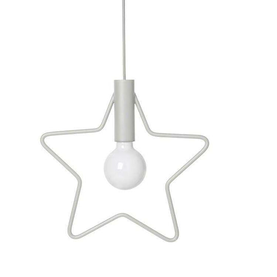 Lampa din Metal Gri STAR