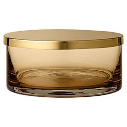 Borcan pentru Depozitare TOTA Maro din Sticla 7 cm AYTM