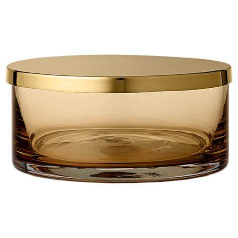 Borcan pentru Depozitare TOTA Maro din Sticla 7 cm AYTM