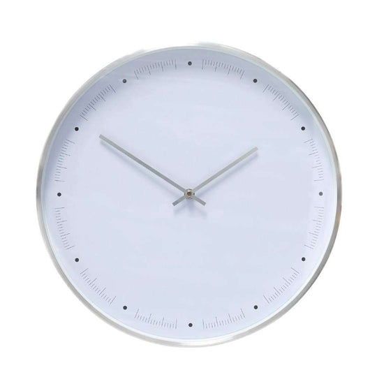 Ceas din Metal Alb