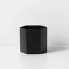 Ghiveci Hexagon Negru Ferm Living