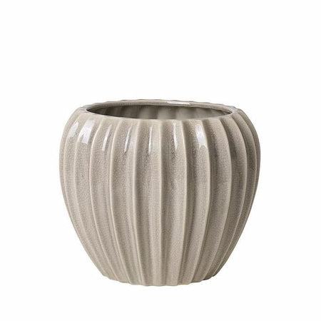 Ghiveci pentru Flori WIDE S din Ceramica Crem BROSTE COPENHAGEN