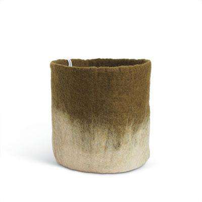 Ghiveci Verde din Fetru L