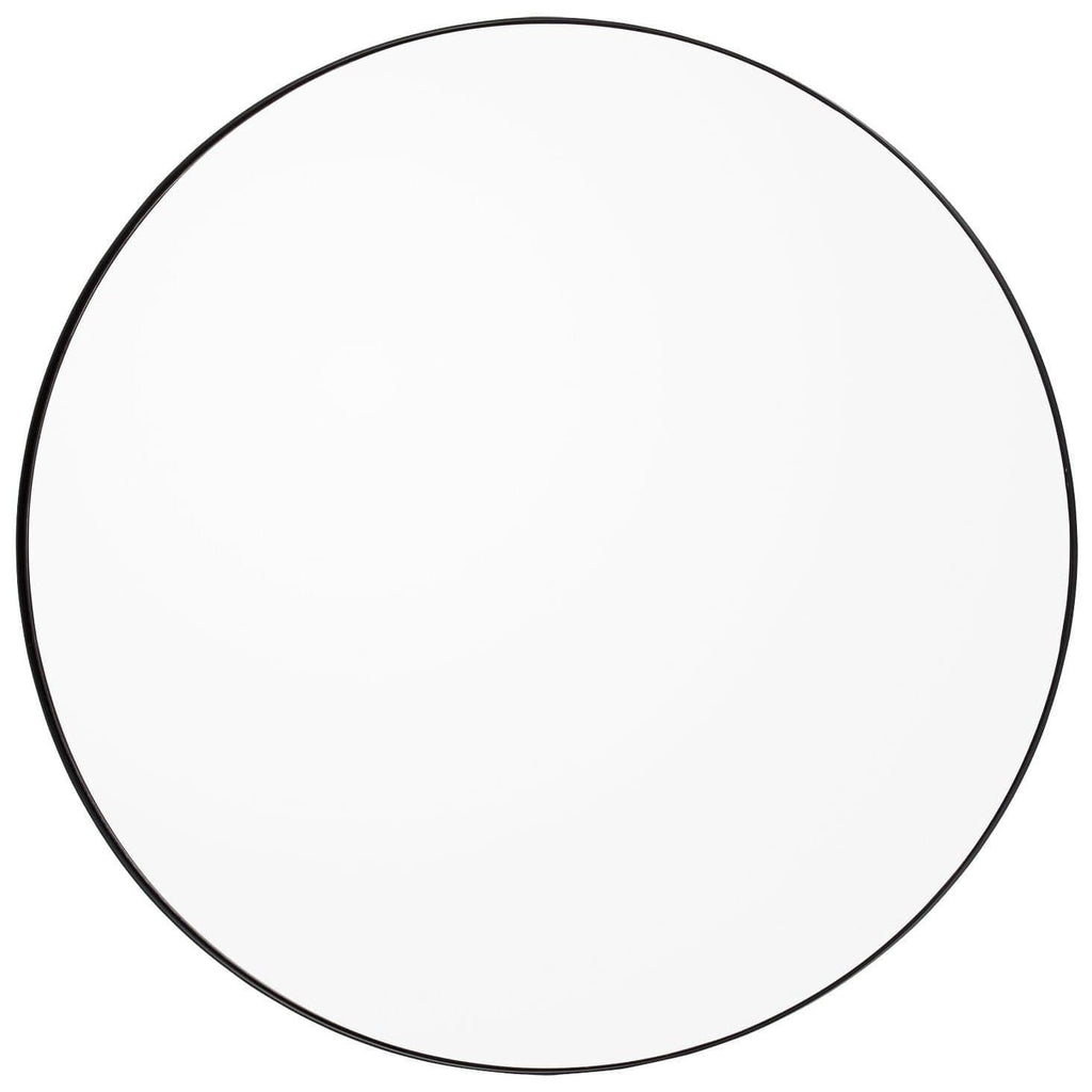 Oglinda cu Rama Neagra MDF Ã˜=70 CM CIRCUM AYTM