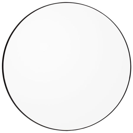 Oglinda cu Rama Neagra MDF Ã˜=70 CM CIRCUM AYTM