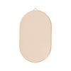 Oglinda Ovala din Alama HUBSCH