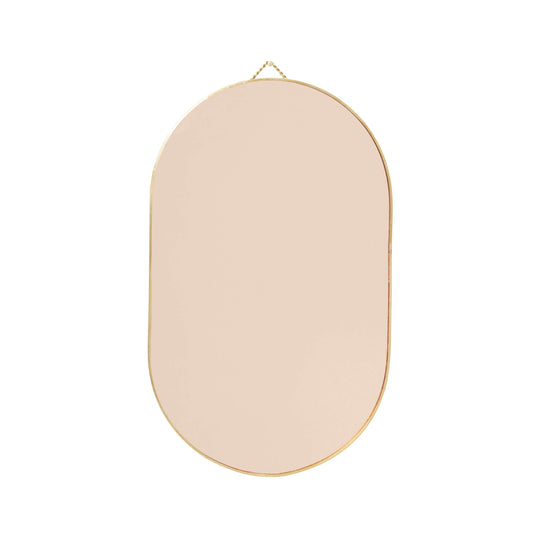 Oglinda Ovala din Alama HUBSCH