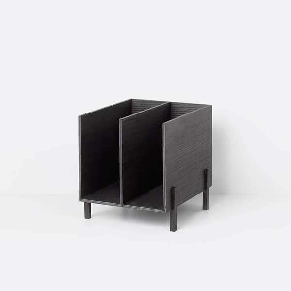 Organizator pentru Reviste Negru Ferm Living