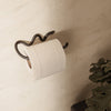 Suport Curbat din Alama pentru Hartie Igienica Negru FERM LIVING 