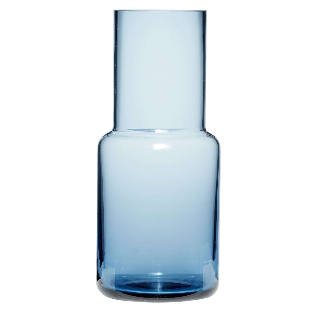 Vaza din Sticla Albastra Hubsch