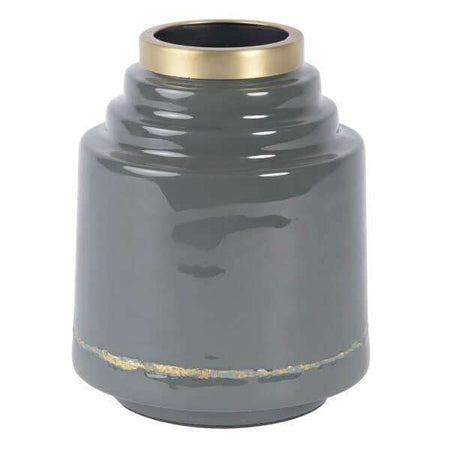 Vaza Gri din Metal OLIA Zago