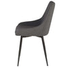 Scaun din Material Textil Gri Inchis BARI Zago