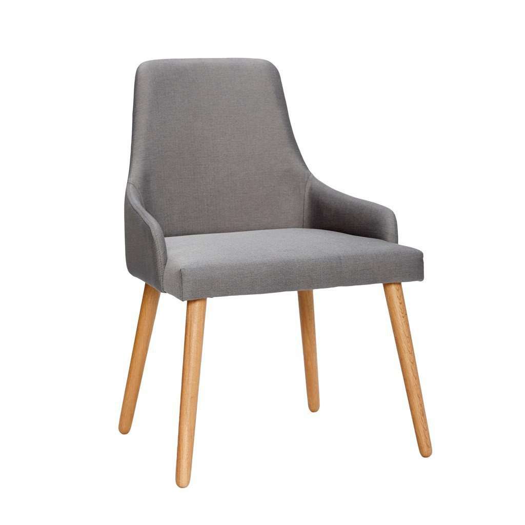 Scaun Tapitat Gri Antracit