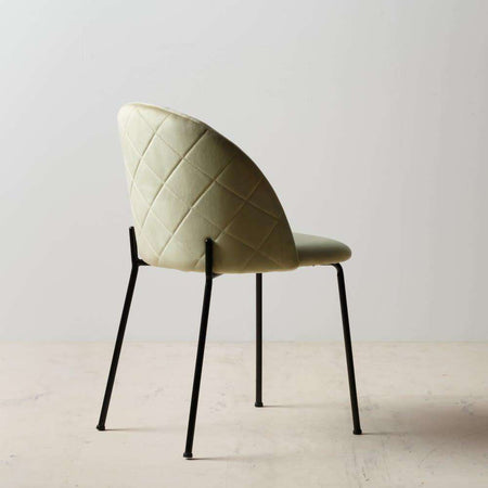 Scaun Verde din Poliester si Metal 43cm IXIA