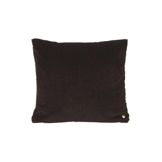 Perna Decorativa Patrata din Bumbac Maro CORDUROY 45x45cm